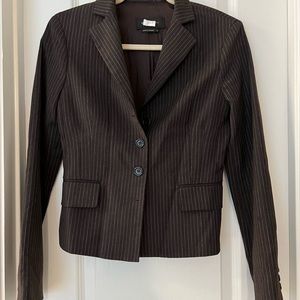 BCBG pinstriped blazer